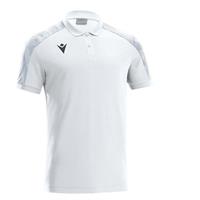 Rock Polo WHT/SILVER XXS Teknisk poloskjorte