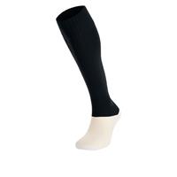 Round Socks Evo BLK XS Komfortable fotballsokker - Unisex