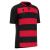 Alabaster shirt BLK/RED 3XS Teknisk kamp og treningsdrakt - Unisex 