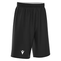 X500 Basket Shorts BLK/WHT L Vendbar teknisk basketshorts - Unisex