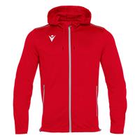 Freyr Hoody Full Zip Top RED S Overtrekksjakke - Unisex